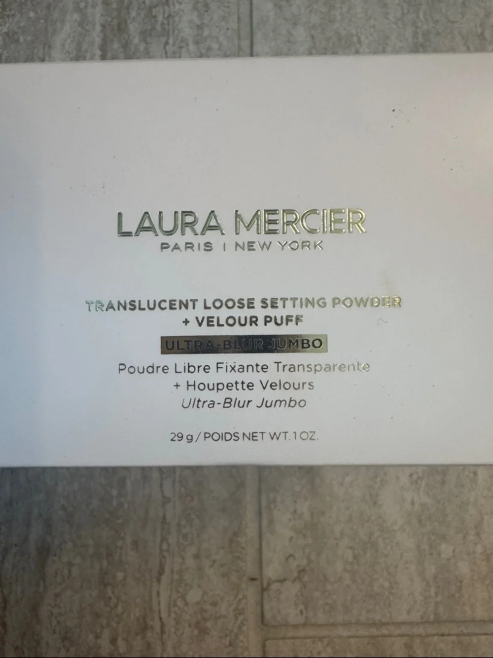 laura mercier Translucent Setting Powder & Puff -Jumbo